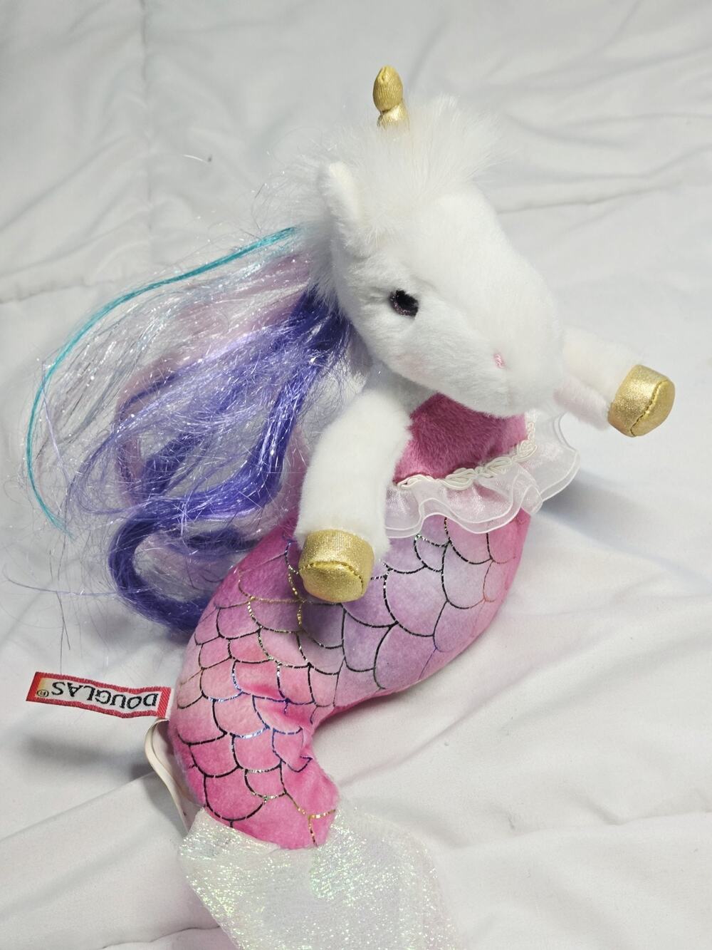 Unicorn Mermaid Plush Stuffed Animal Douglas Meri Mermicorn Plush